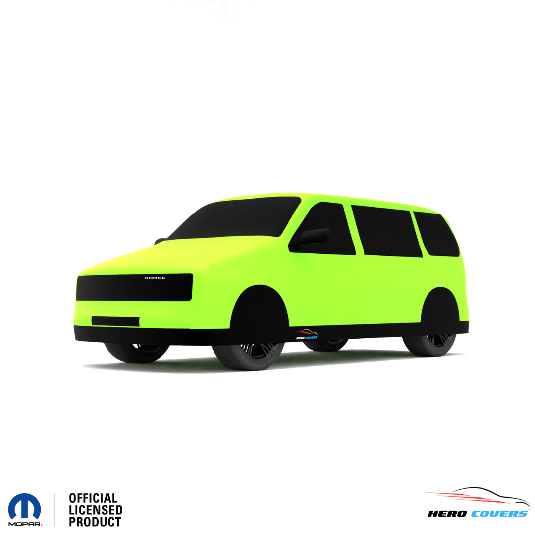 Dodge Caravan 2nd Gen (1991–1995) Car Cover: Indoor & Outdoor Use - HeroCovers