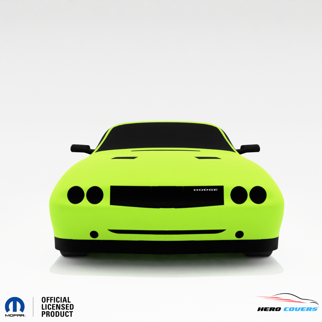 Dodge Challenger 1st Gen (1970–1974) Car Cover: Indoor & Outdoor Use - HeroCovers