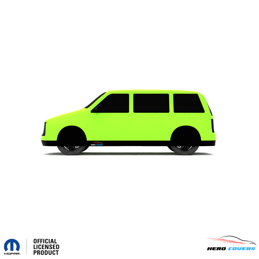 Dodge Caravan 1st Gen (1984–1990) Car Cover: Indoor & Outdoor Use - HeroCovers