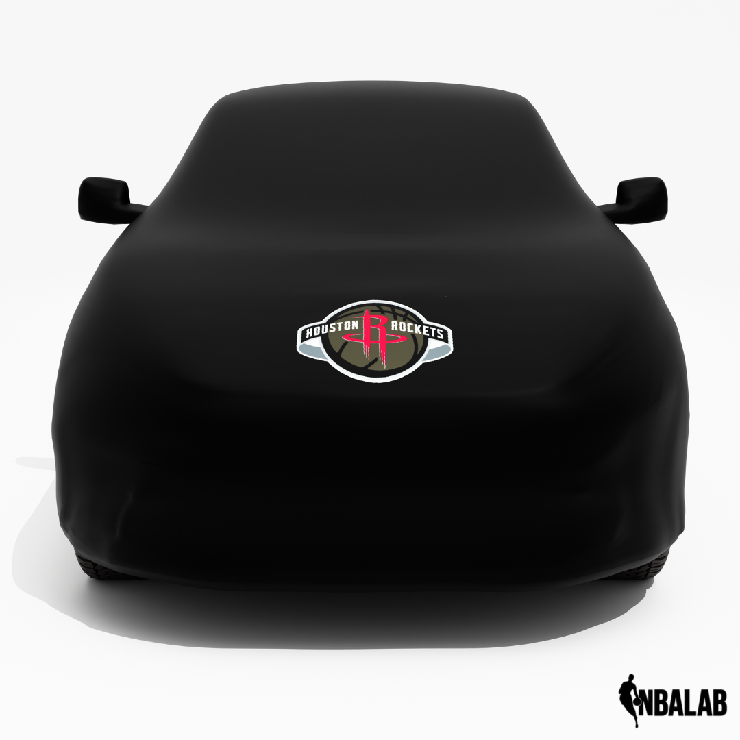 Officially Licensed Houston Rockets Black Car Covers – Indoor & Outdoor | NBA Protection | HeroCovers