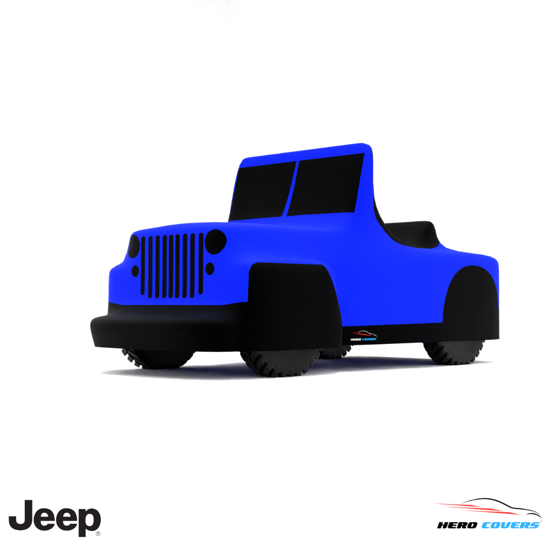 Jeep JS Series 1945 Car Cover: Indoor & Outdoor Use - HeroCovers