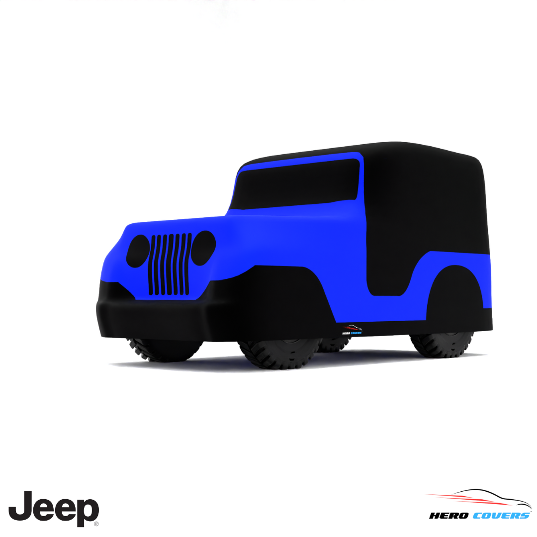 Jeep JS Series 1953 Car Cover: Indoor & Outdoor Use - HeroCovers
