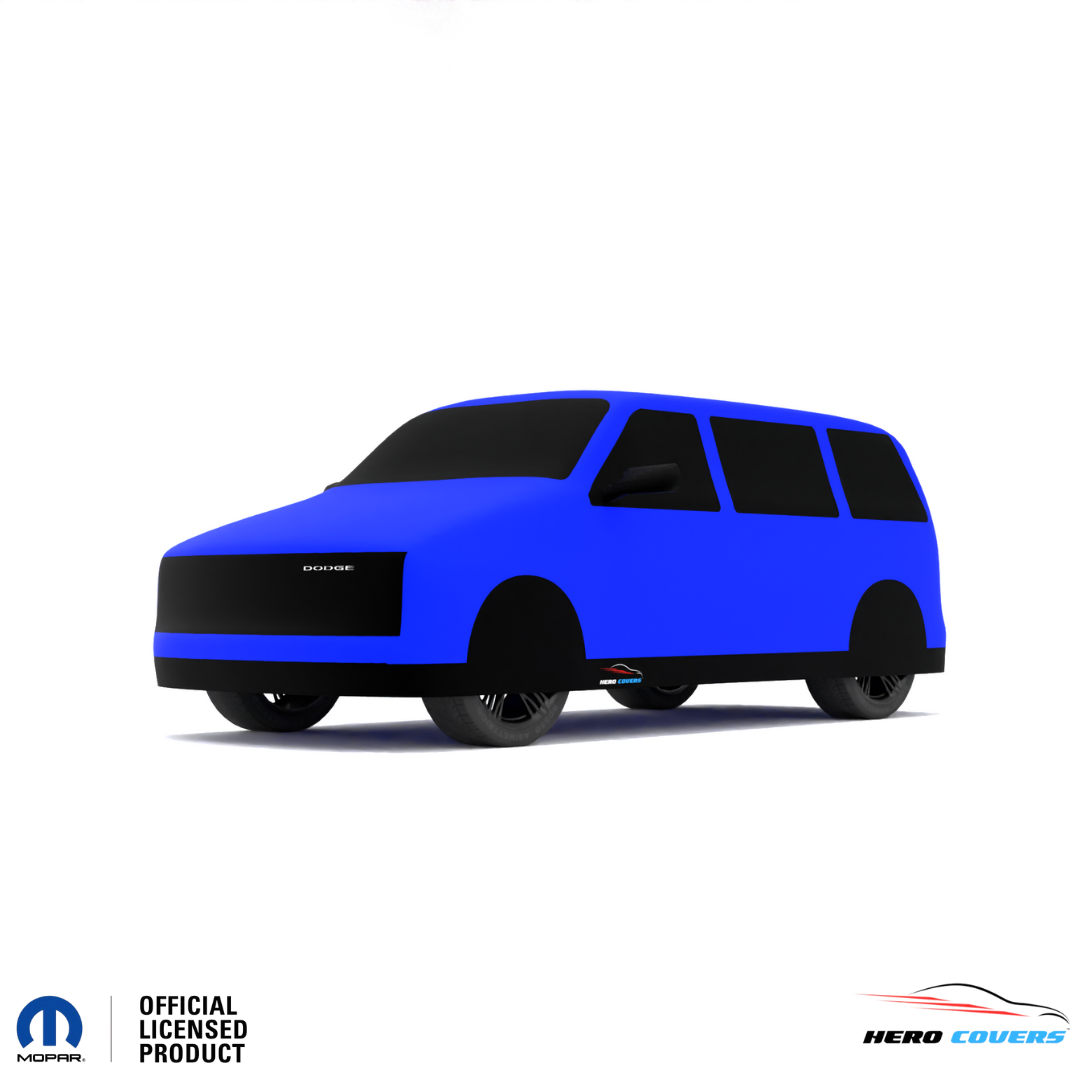 Dodge Caravan 1st Gen (1984–1990) Car Cover: Indoor & Outdoor Use - HeroCovers