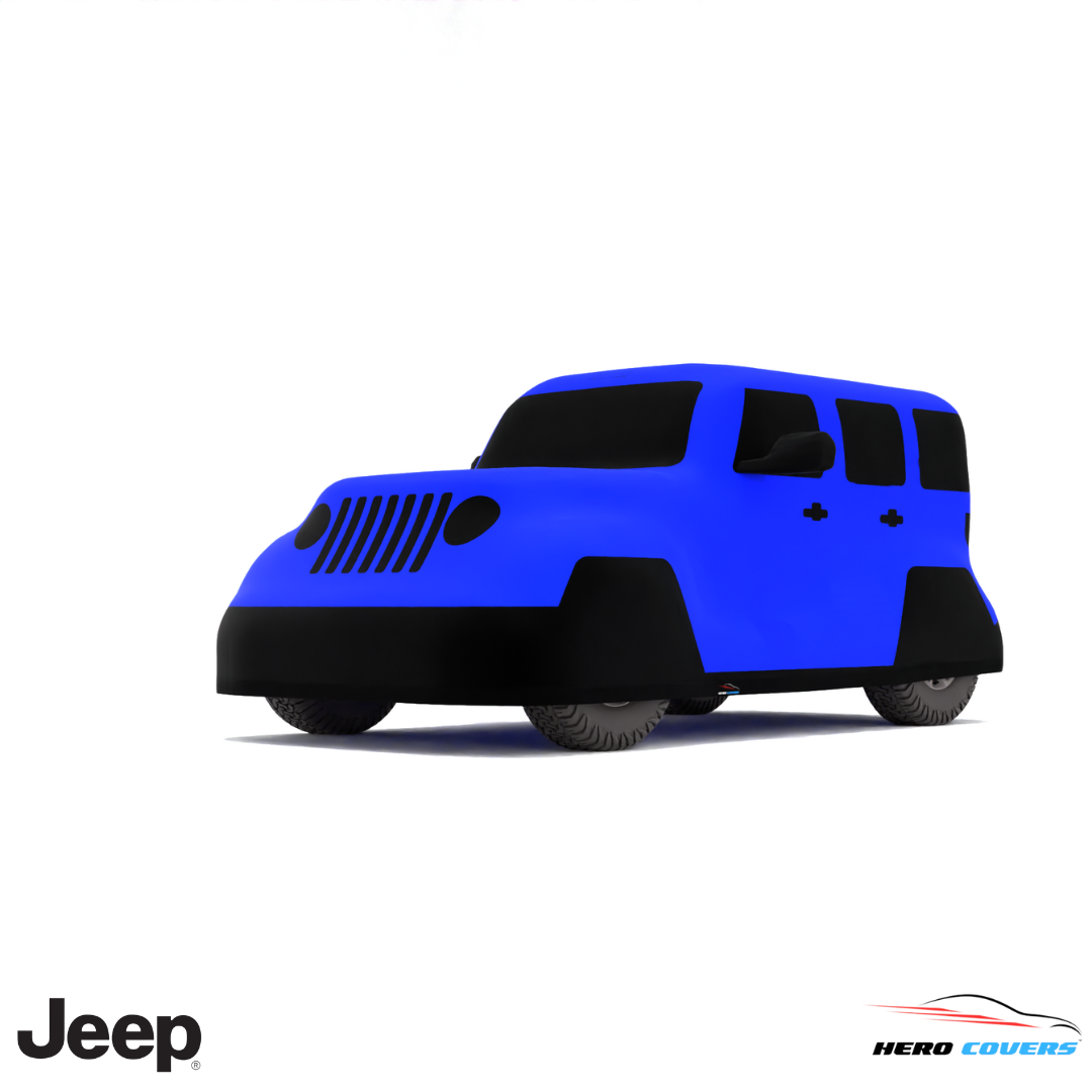 Jeep Wrangler 2018 Car Cover: Indoor & Outdoor Use - HeroCovers