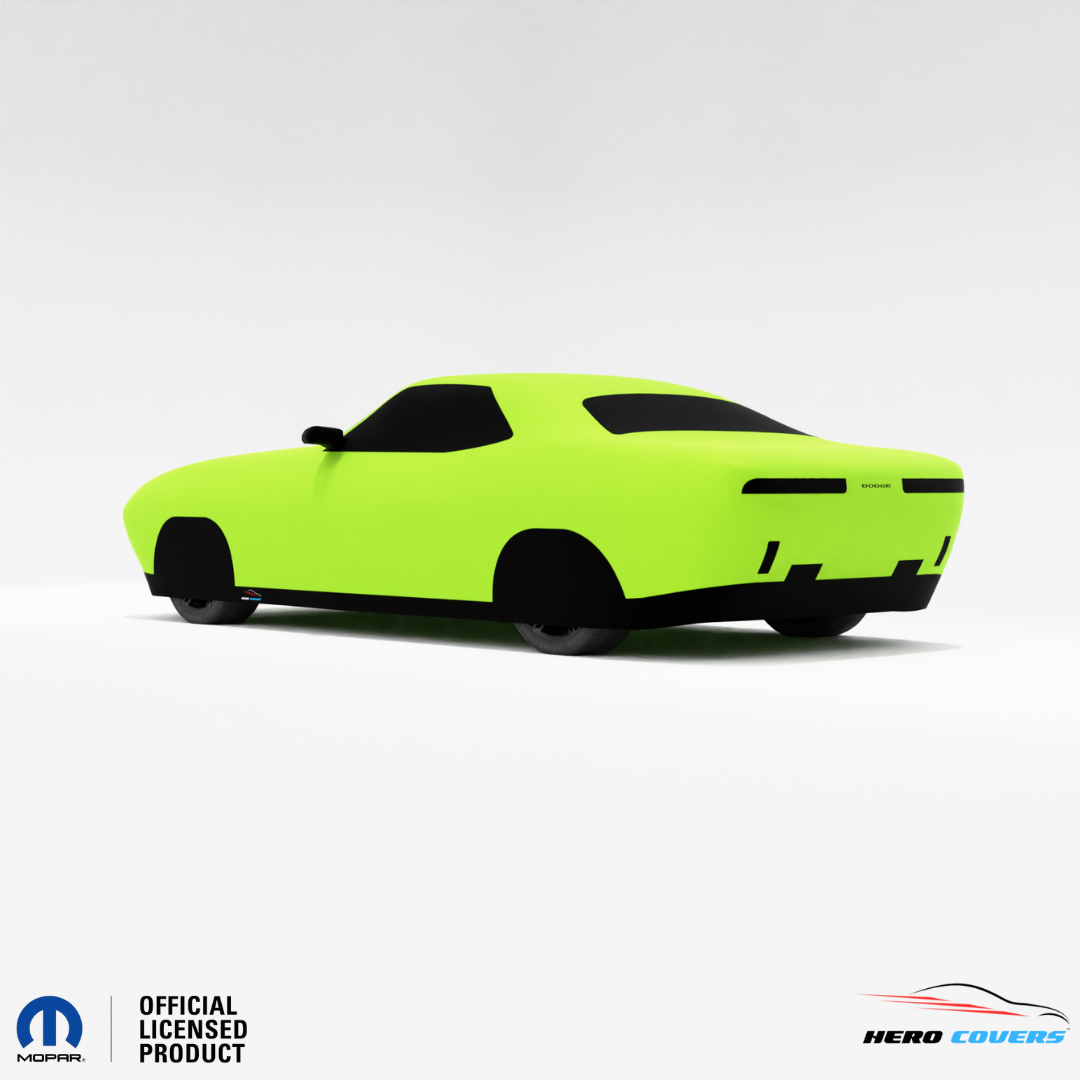 Dodge Challenger 1st Gen (1970–1974) Car Cover: Indoor & Outdoor Use - HeroCovers