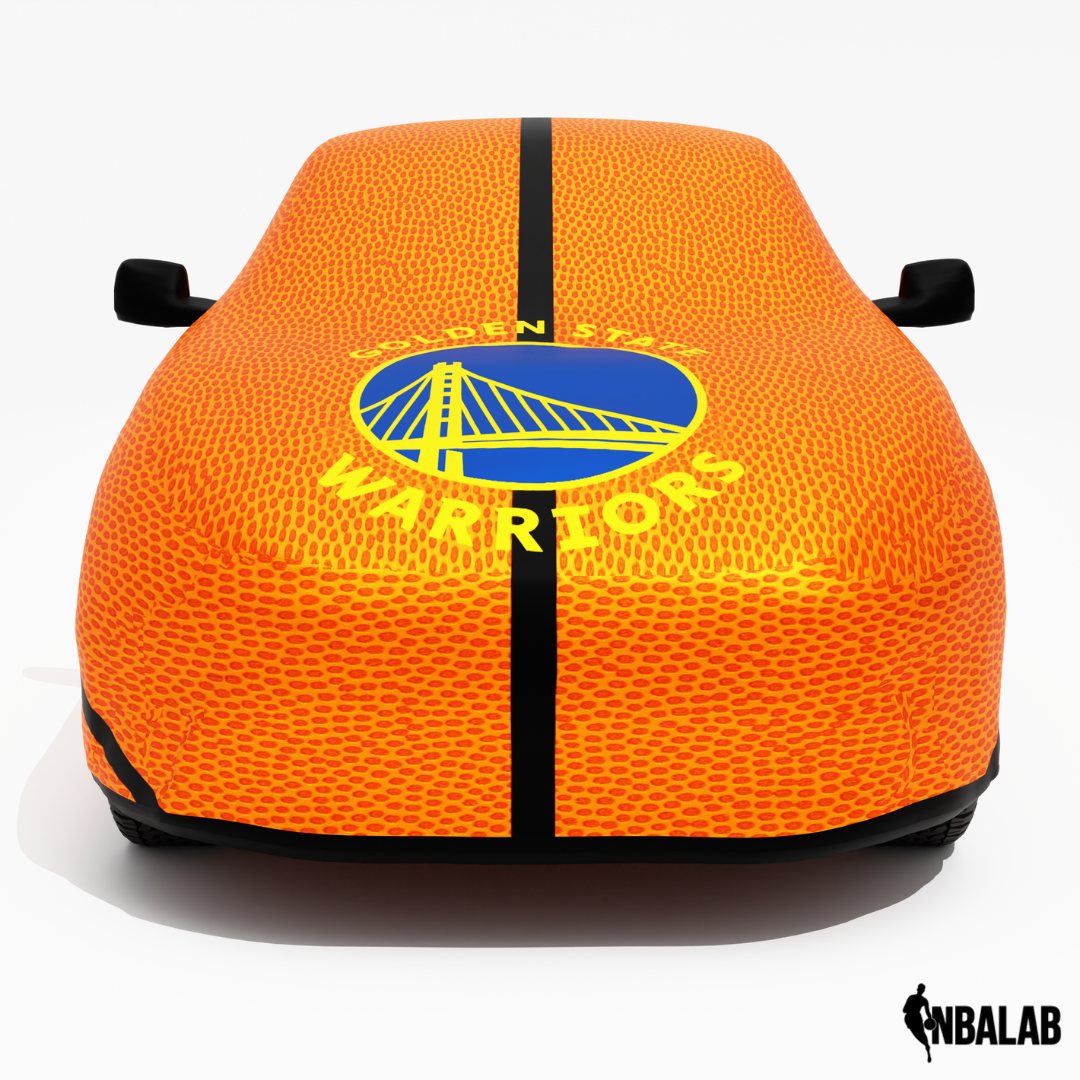 Officially Licensed Warriors Life Size Basketball Car Covers – Indoor & Outdoor | NBA Protection | HeroCovers