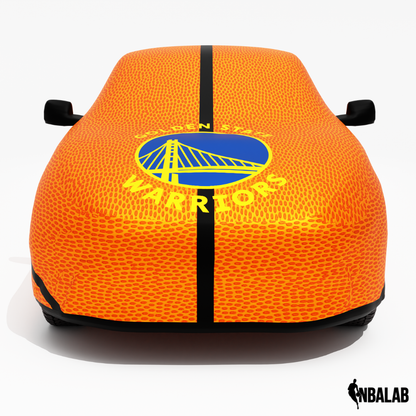 Officially Licensed Warriors Life Size Basketball Car Covers – Indoor & Outdoor | NBA Protection | HeroCovers