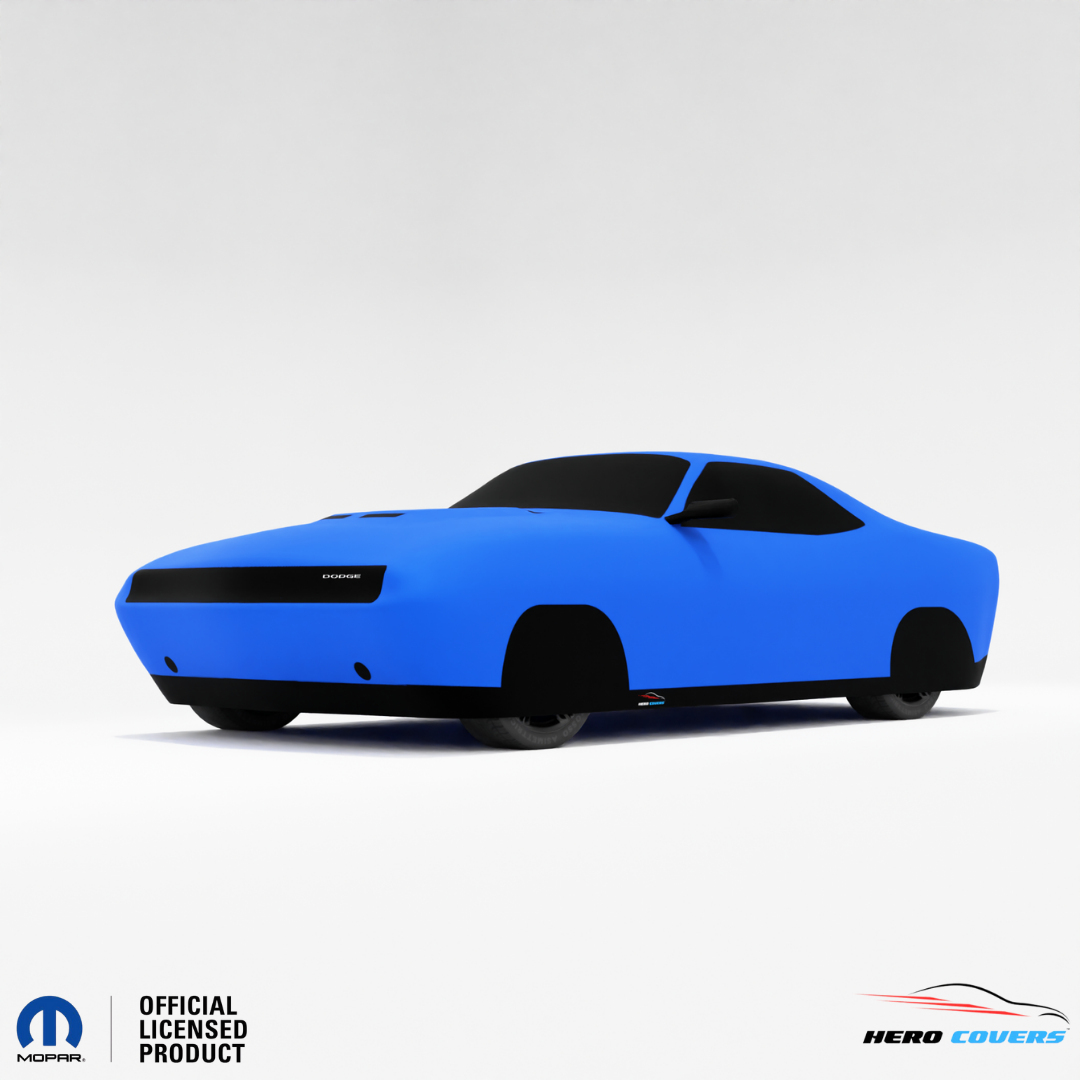 Dodge Challenger 2nd Gen (1978–1983) Car Cover: Indoor & Outdoor Use - HeroCovers