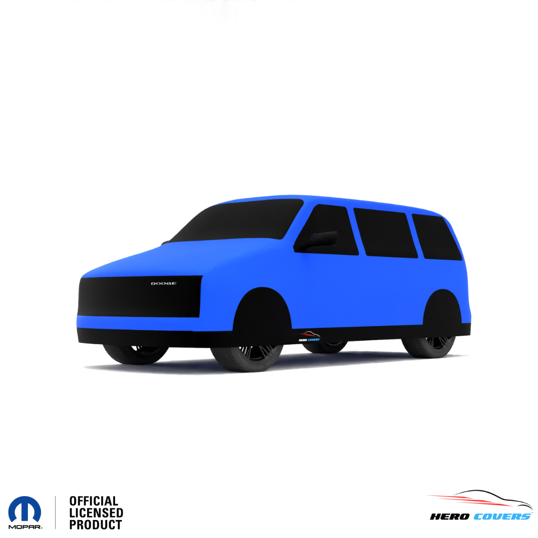 Dodge Caravan 1st Gen (1984–1990) Car Cover: Indoor & Outdoor Use - HeroCovers