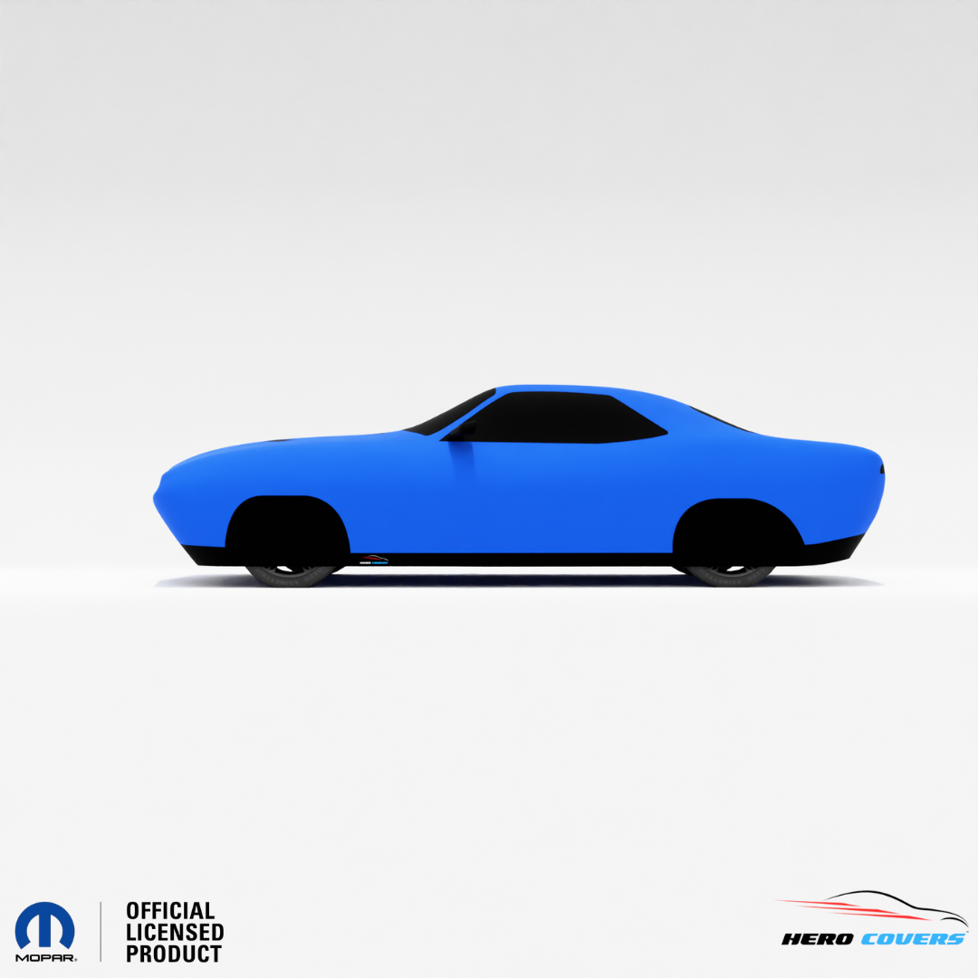 Dodge Challenger 1st Gen (1970–1974) Car Cover: Indoor & Outdoor Use - HeroCovers