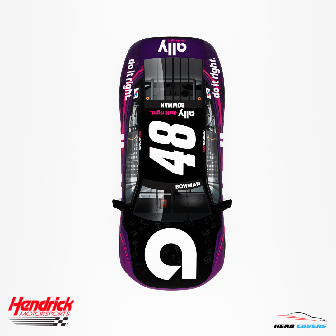 Officially Licensed Hendrick Motorsports Ally Car Cover – Precision Fit & Ultimate Protection | HeroCovers