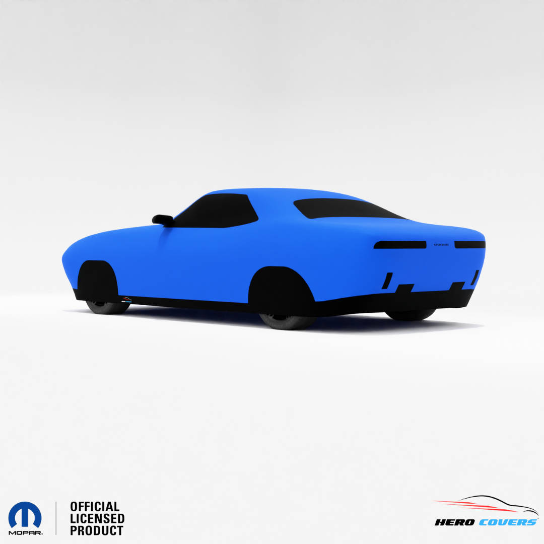 Dodge Challenger 1st Gen (1970–1974) Car Cover: Indoor & Outdoor Use - HeroCovers