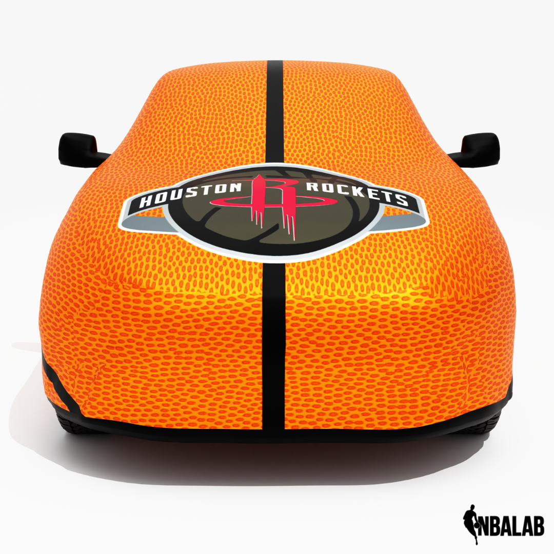 Officially Licensed Houstons Rockets Life Size Basketball Car Covers – Indoor & Outdoor | NBA Protection | HeroCovers