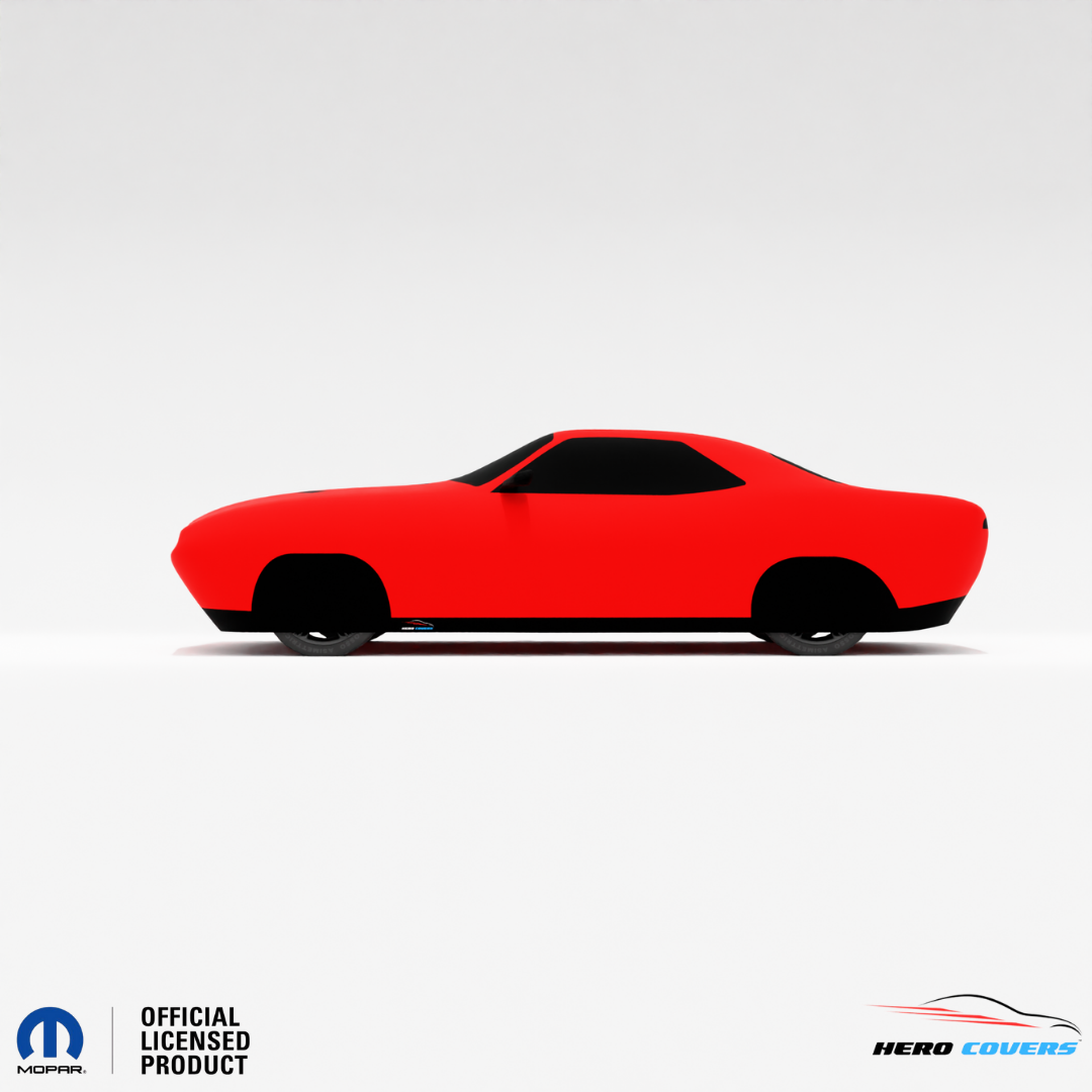 Dodge Challenger 1st Gen (1970–1974) Car Cover: Indoor & Outdoor Use - HeroCovers