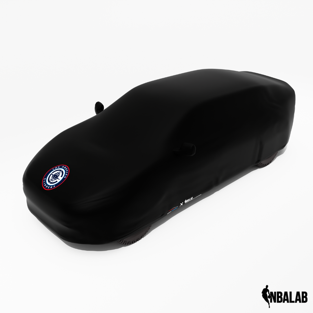 Officially Licensed Clippers Black Car Covers – Indoor & Outdoor | NBA Protection | HeroCovers
