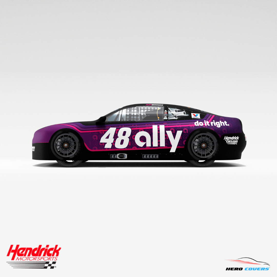 Officially Licensed Hendrick Motorsports Ally Car Cover – Precision Fit & Ultimate Protection | HeroCovers