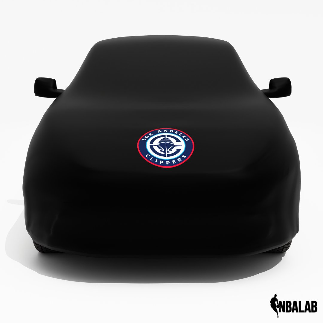 Officially Licensed Clippers Black Car Covers – Indoor & Outdoor | NBA Protection | HeroCovers