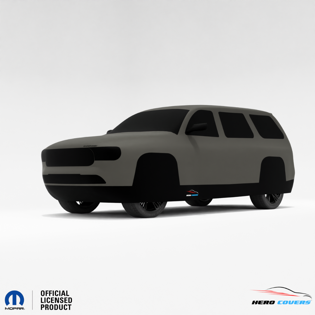 Dodge Durango 3rd Gen (2011–2020) Car Cover: Indoor & Outdoor Use - HeroCovers