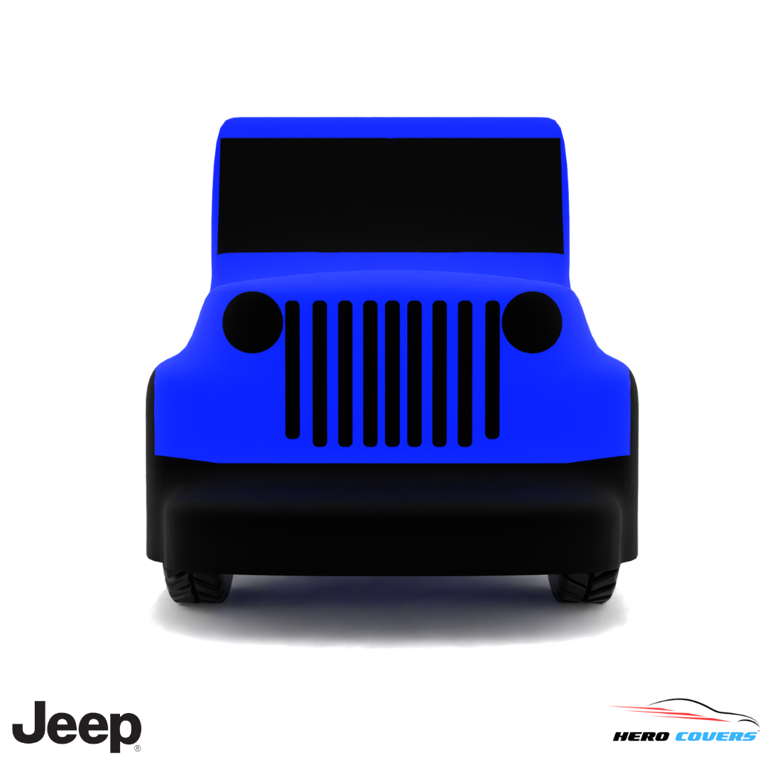 Jeep JS Series 1950 Car Cover: Indoor & Outdoor Use - HeroCovers