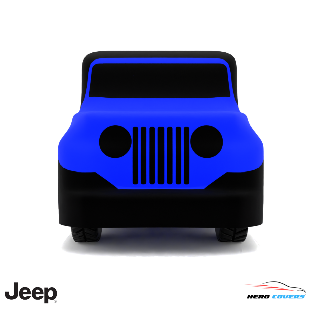 Jeep JS Series 1953 Car Cover: Indoor & Outdoor Use - HeroCovers