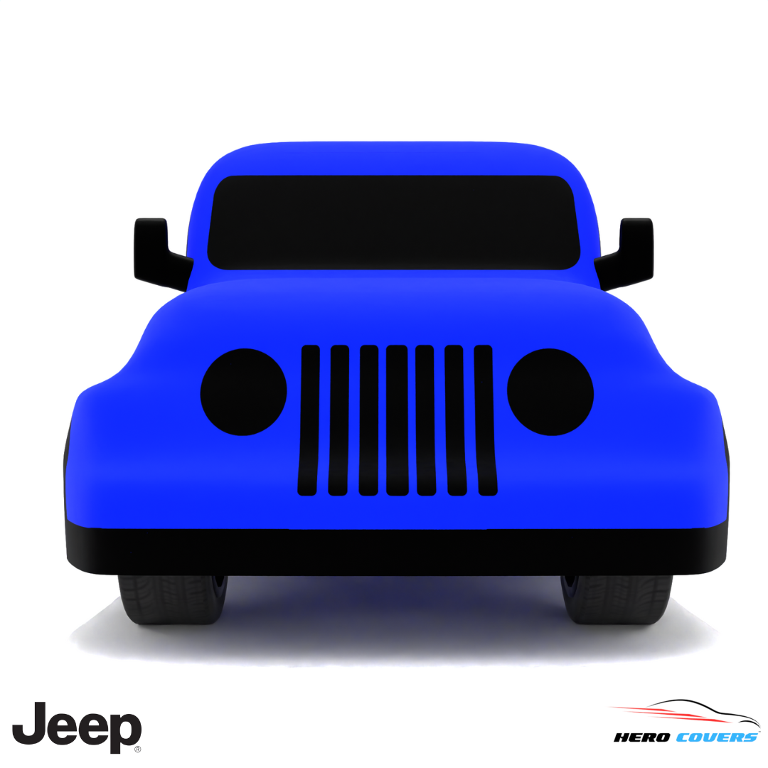 Jeep Wrangler 1996 Car Cover: Indoor & Outdoor Use - HeroCovers
