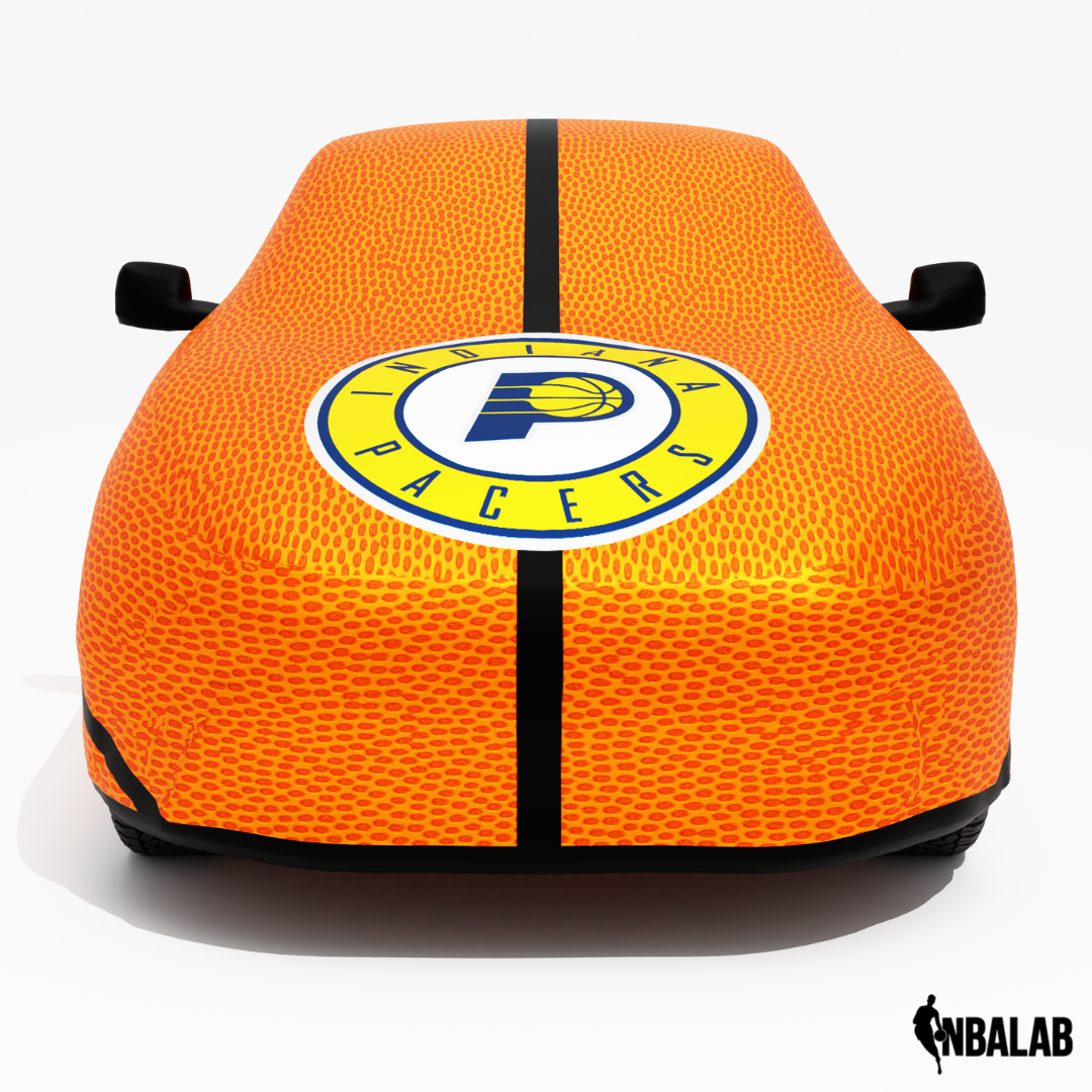 Officially Licensed Indiana Pacers Life Size Basketball Car Covers – Indoor & Outdoor | NBA Protection | HeroCovers