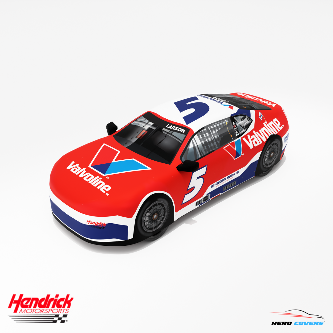 Officially Licensed Hendrick Motorsports Valvoline Car Cover – Precision Fit & Ultimate Protection | HeroCovers