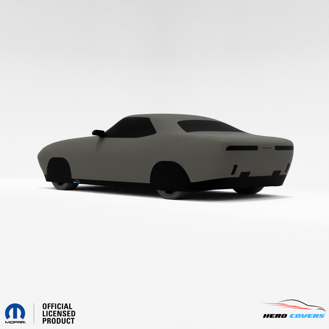 Dodge Challenger 1st Gen (1970–1974) Car Cover: Indoor & Outdoor Use - HeroCovers