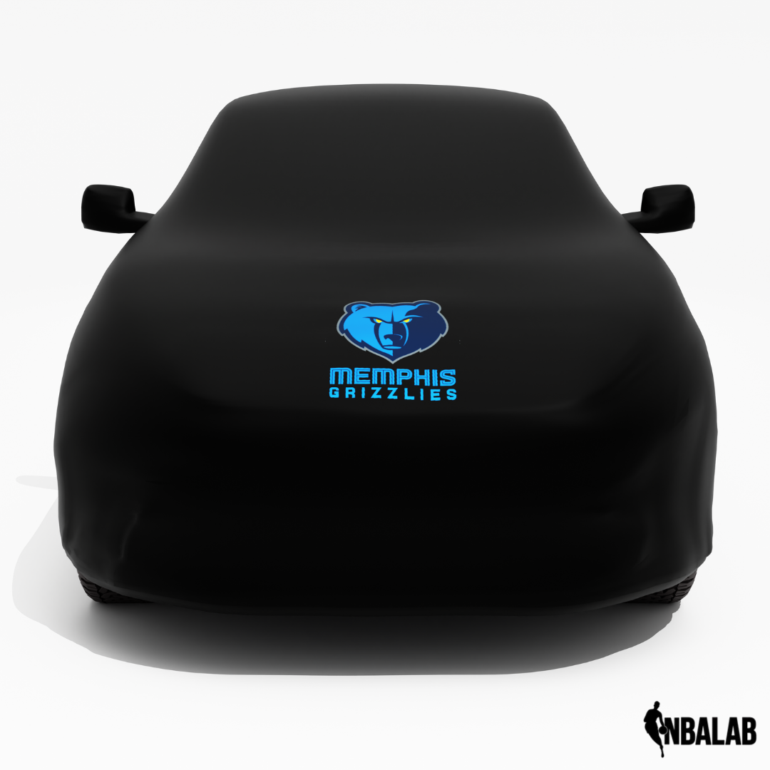 Officially Licensed Memphis Grizzlies Black Car Covers – Indoor & Outdoor | NBA Protection | HeroCovers