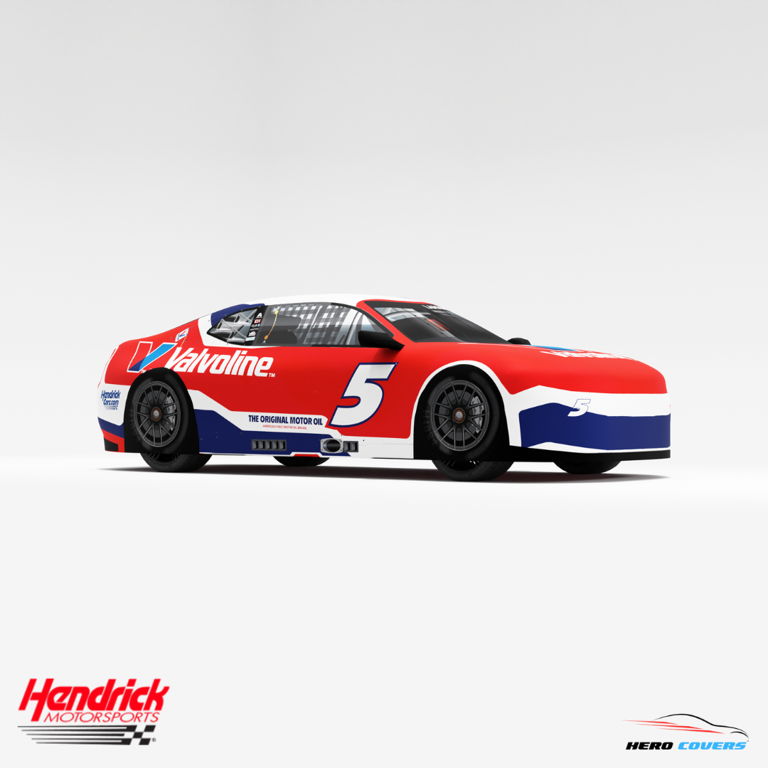 Officially Licensed Hendrick Motorsports Valvoline Car Cover – Precision Fit & Ultimate Protection | HeroCovers