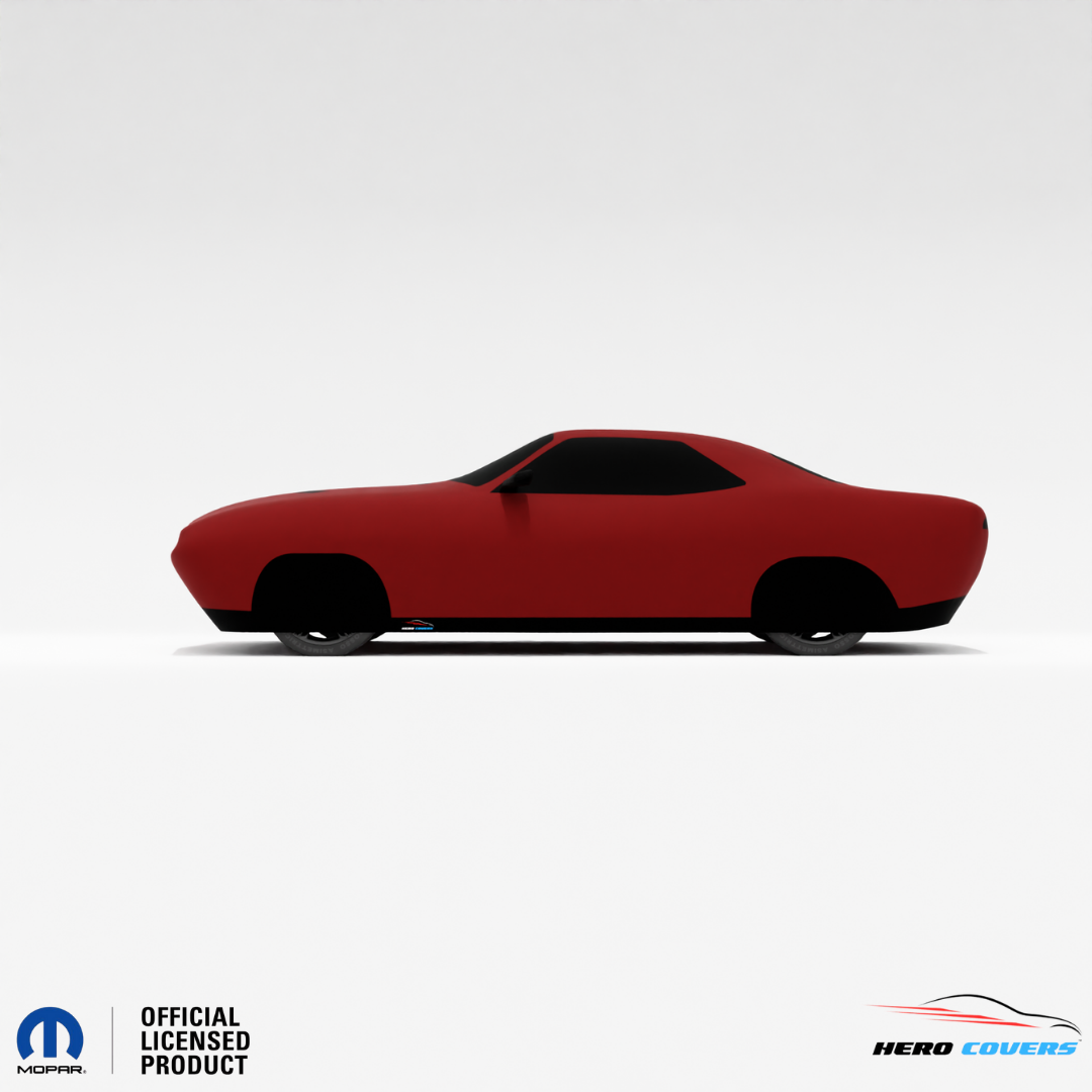 Dodge Challenger 1st Gen (1970–1974) Car Cover: Indoor & Outdoor Use - HeroCovers