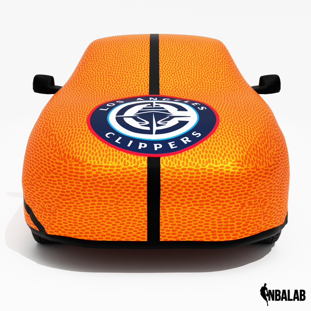 Officially Licensed Clippers Life Size Basketball Car Covers – Indoor & Outdoor | NBA Protection | HeroCovers