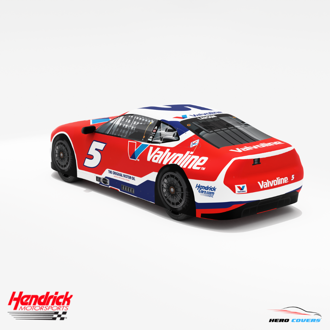 Officially Licensed Hendrick Motorsports Valvoline Car Cover – Precision Fit & Ultimate Protection | HeroCovers