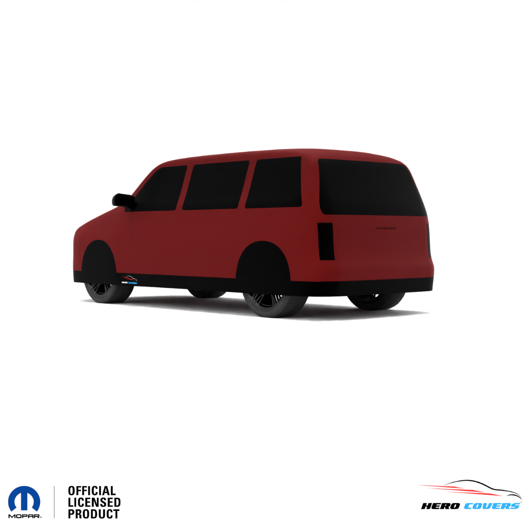 Dodge Caravan 1st Gen (1984–1990) Car Cover: Indoor & Outdoor Use - HeroCovers
