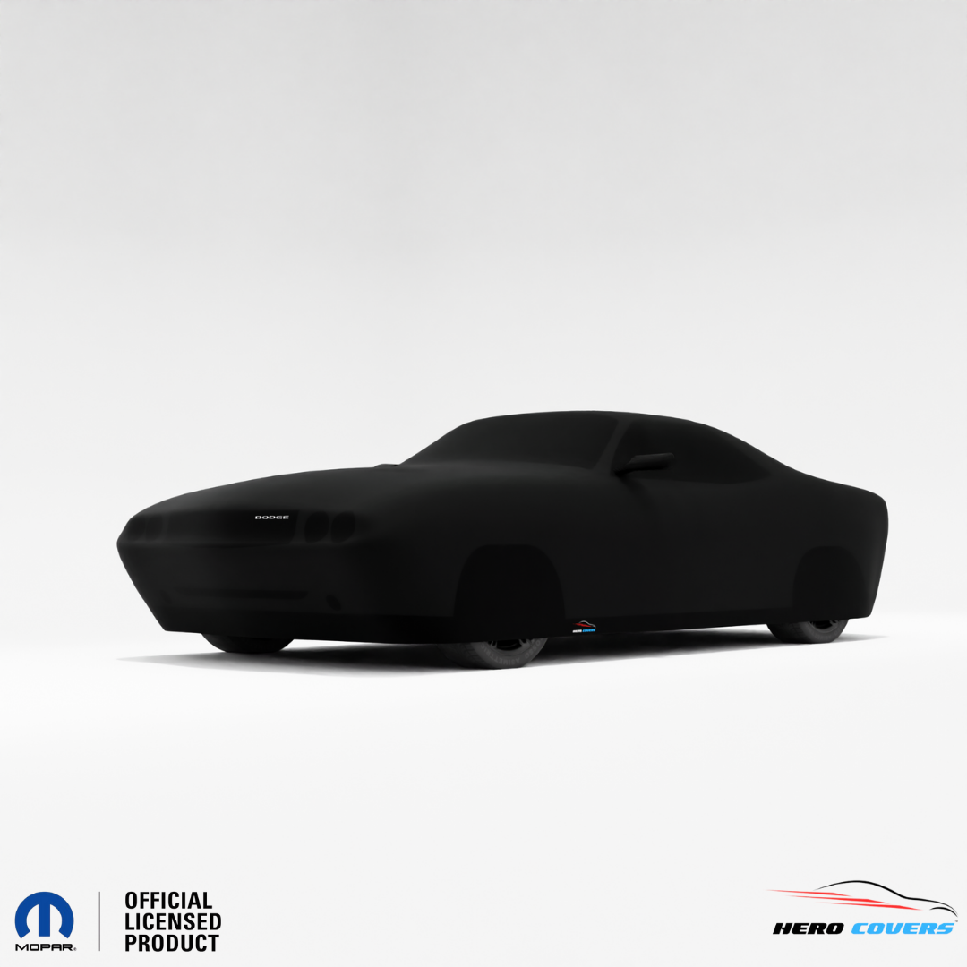 Dodge Challenger 1st Gen (1970–1974) Car Cover: Indoor & Outdoor Use - HeroCovers