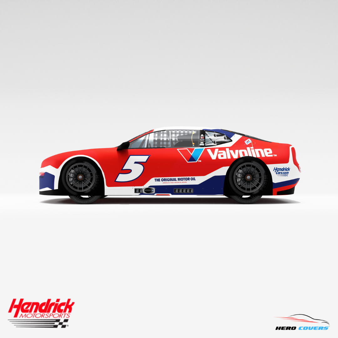 Officially Licensed Hendrick Motorsports Valvoline Car Cover – Precision Fit & Ultimate Protection | HeroCovers