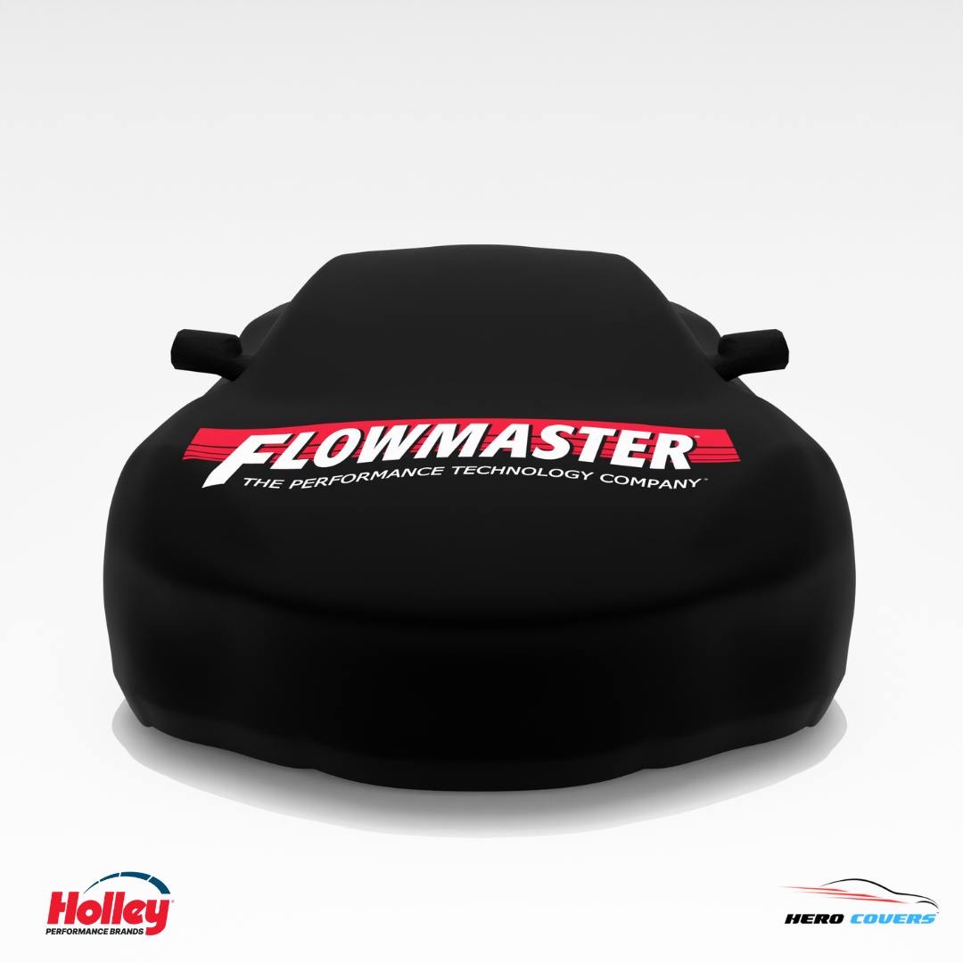 Holley Performance Brands Flowmaster Car Covers | Officially Licensed by HeroCovers