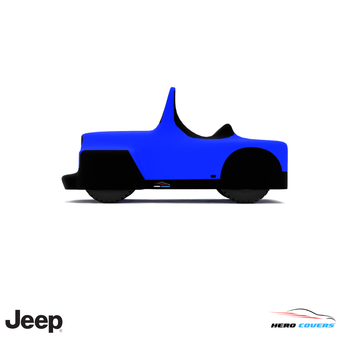 Jeep JS Series 1950 Car Cover: Indoor & Outdoor Use - HeroCovers