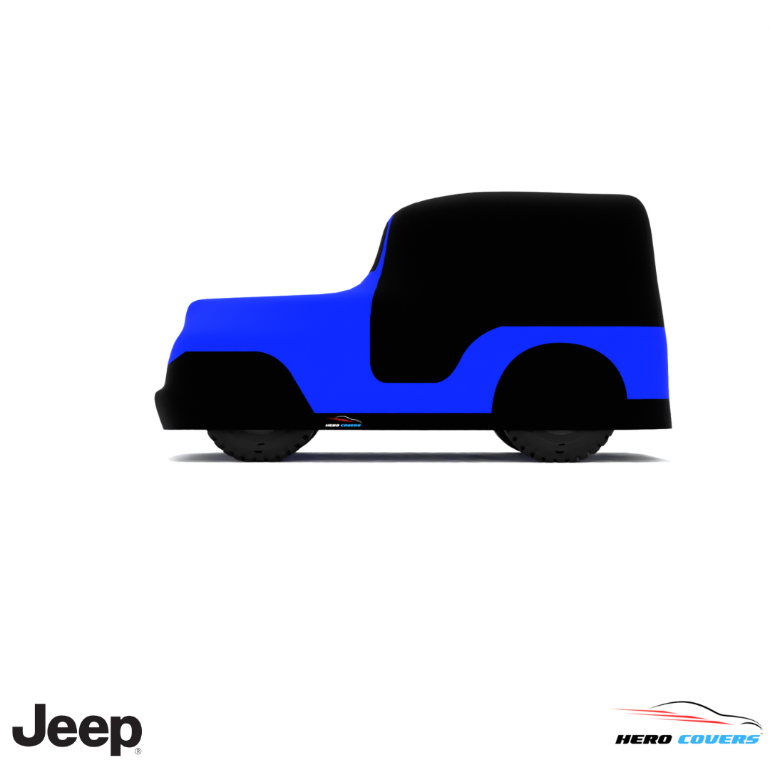 Jeep JS Series 1953 Car Cover: Indoor & Outdoor Use - HeroCovers
