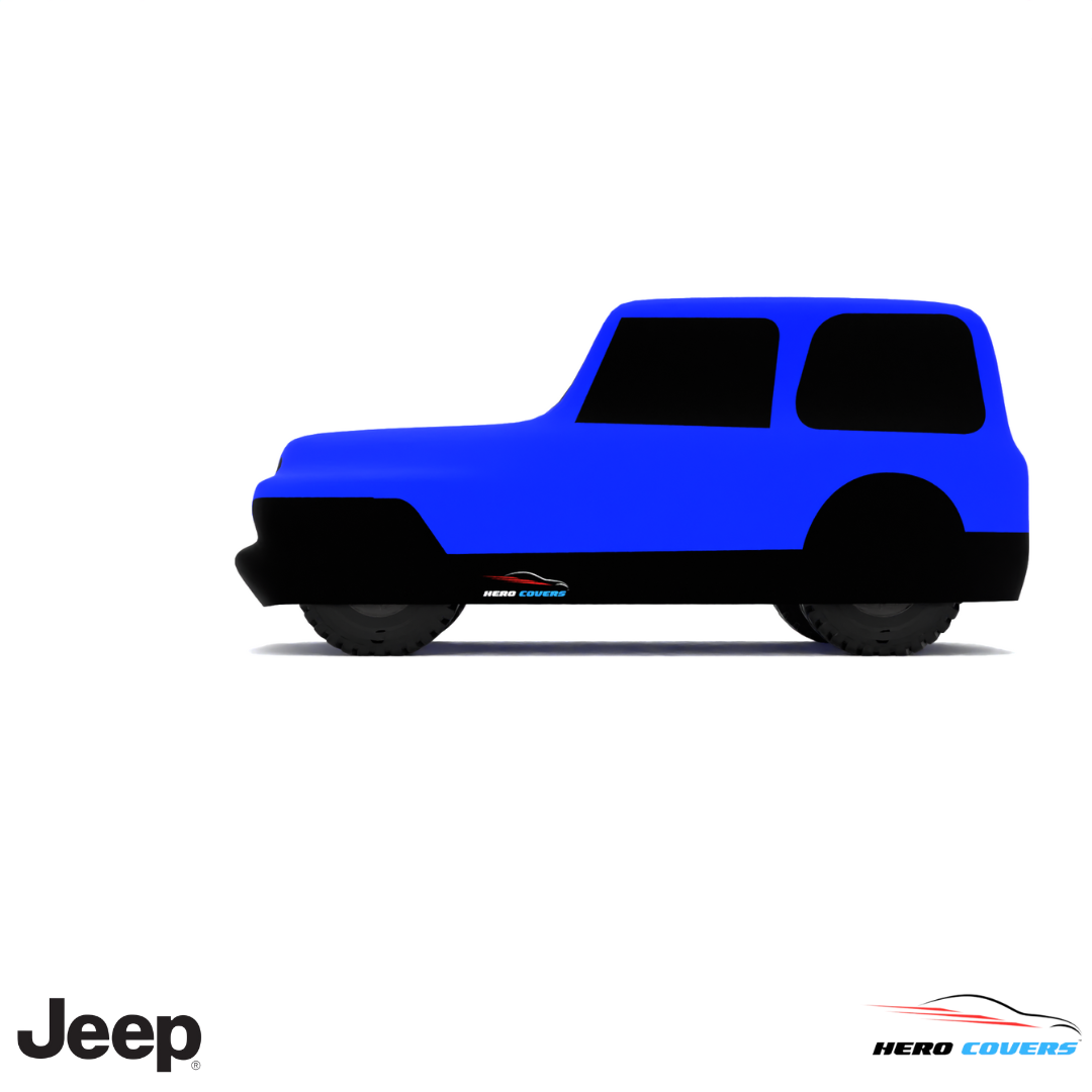 Jeep JS Series 1976 Car Cover: Indoor & Outdoor Use - HeroCovers