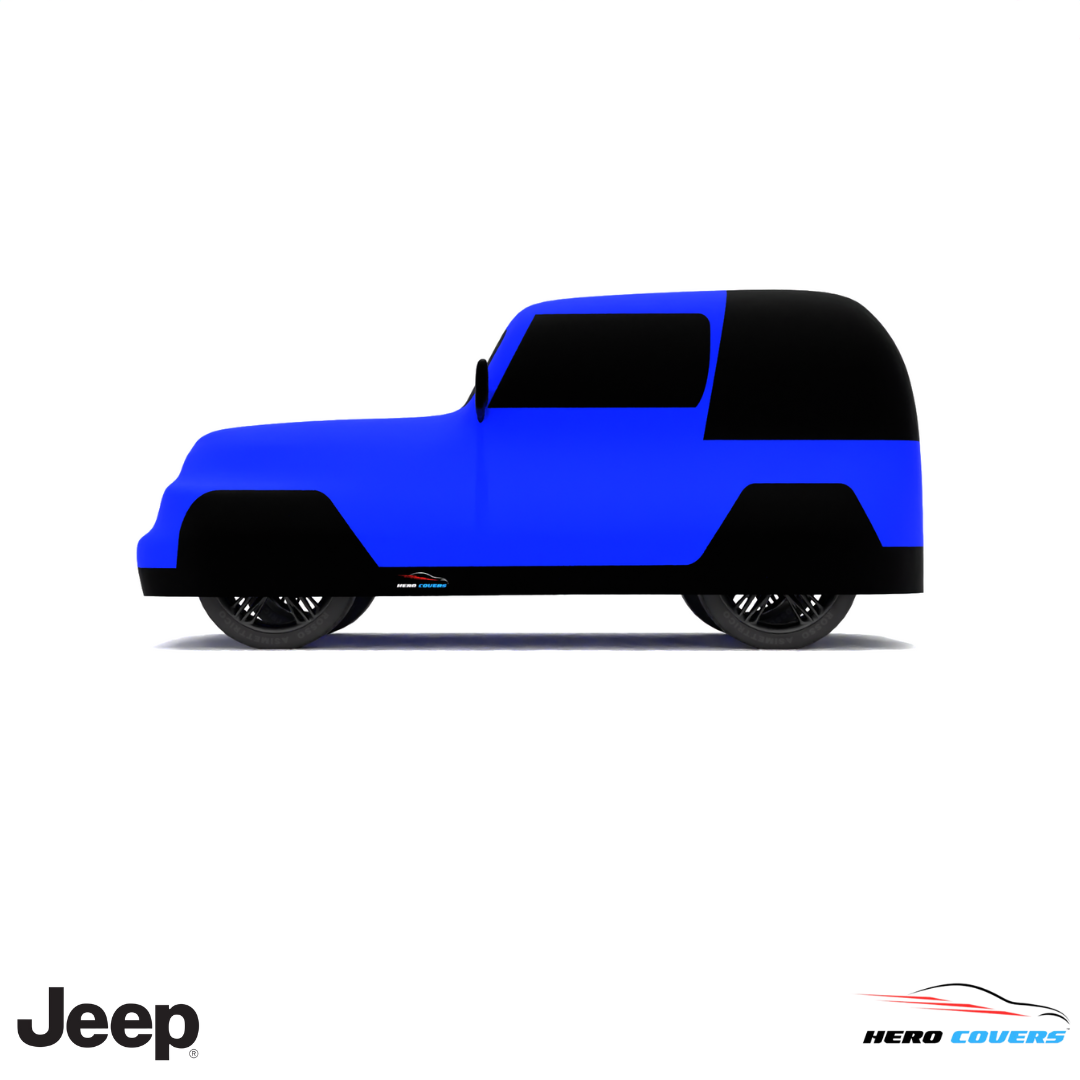 Jeep Wrangler 1996 Car Cover: Indoor & Outdoor Use - HeroCovers