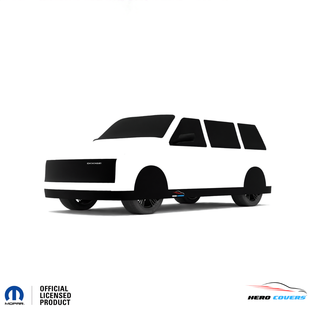 Dodge Caravan 1st Gen (1984–1990) Car Cover: Indoor & Outdoor Use - HeroCovers
