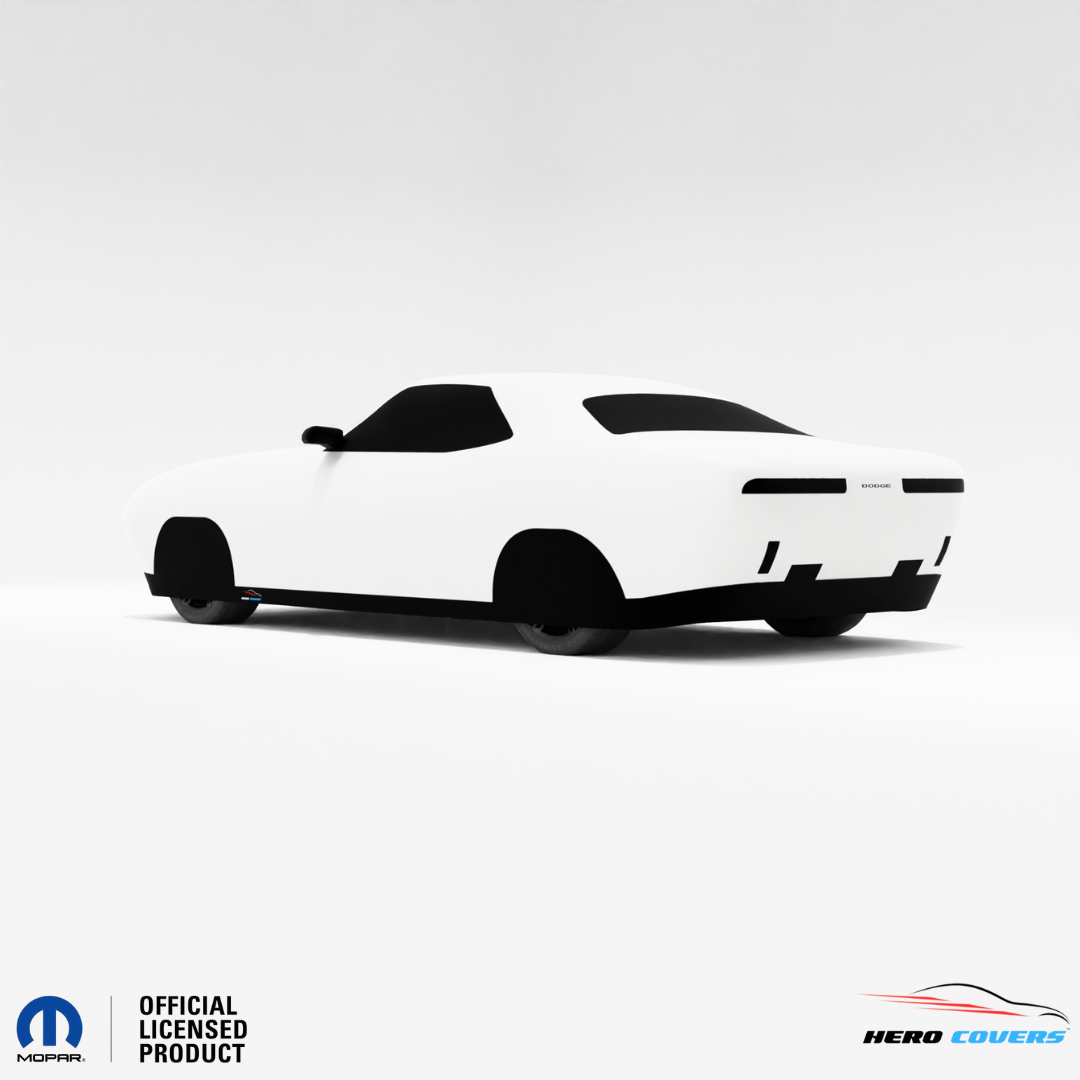 Dodge Challenger 1st Gen (1970–1974) Car Cover: Indoor & Outdoor Use - HeroCovers