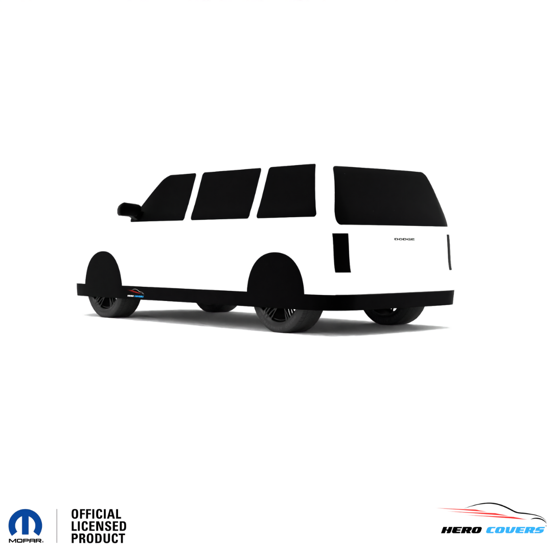 Dodge Caravan 1st Gen (1984–1990) Car Cover: Indoor & Outdoor Use - HeroCovers