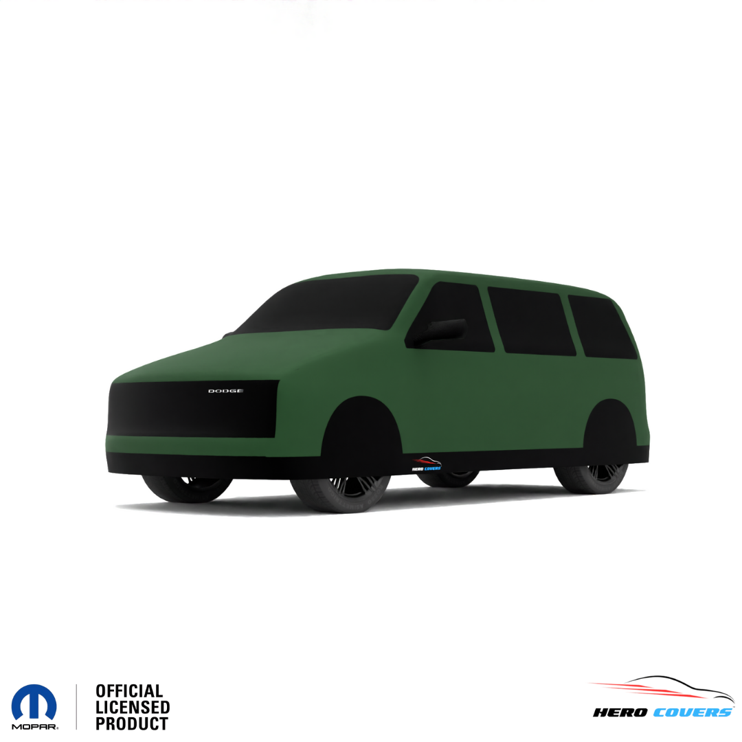 Dodge Caravan 1st Gen (1984–1990) Car Cover: Indoor & Outdoor Use - HeroCovers