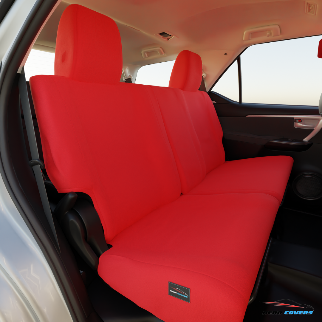 Red Custom Seat Covers | Stylish Designs & Durable Protection – by HeroCovers