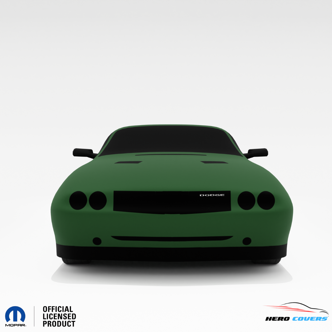 Dodge Challenger 1st Gen (1970–1974) Car Cover: Indoor & Outdoor Use - HeroCovers