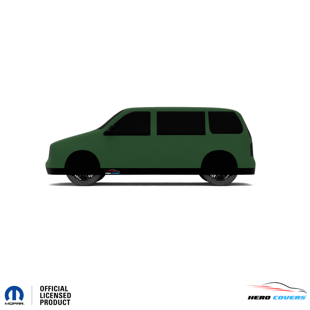 Dodge Caravan 2nd Gen (1991–1995) Car Cover: Indoor & Outdoor Use - HeroCovers