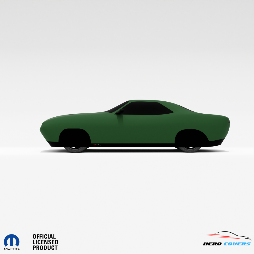 Dodge Challenger 1st Gen (1970–1974) Car Cover: Indoor & Outdoor Use - HeroCovers