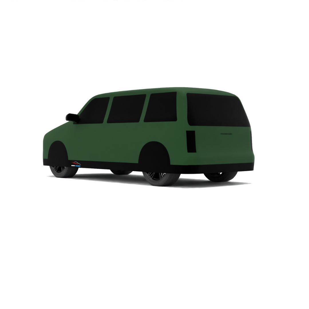 Dodge Caravan 1st Gen (1984–1990) Car Cover: Indoor & Outdoor Use - HeroCovers